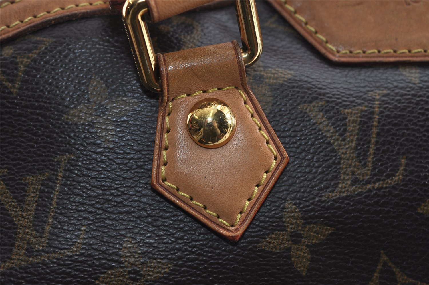 Authentic Louis Vuitton Monogram Retiro GM M40324 2Way Shoulder Hand Bag 1573I