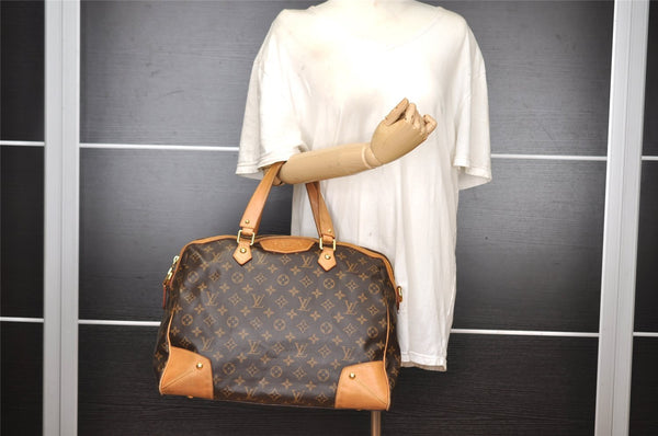 Authentic Louis Vuitton Monogram Retiro GM M40324 2Way Shoulder Hand Bag 1573I