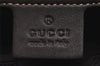 Authentic GUCCI GG Crystal Hysteria 2Way Hand Bag PVC Leather 203486 Brown 1573J