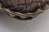 Authentic BOTTEGA VENETA Intrecciato Leather Shoulder Hand Bag Brown 1573K