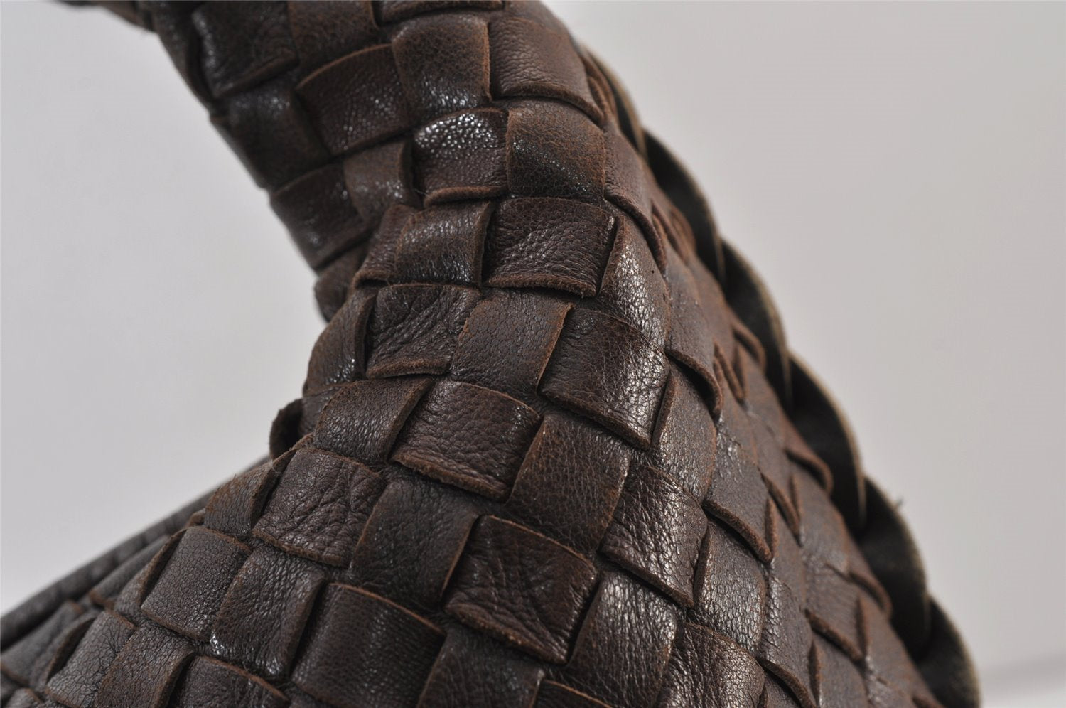 Authentic BOTTEGA VENETA Intrecciato Leather Shoulder Hand Bag Brown 1573K