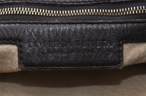 Authentic BOTTEGA VENETA Intrecciato Leather Shoulder Hand Bag Brown 1573K