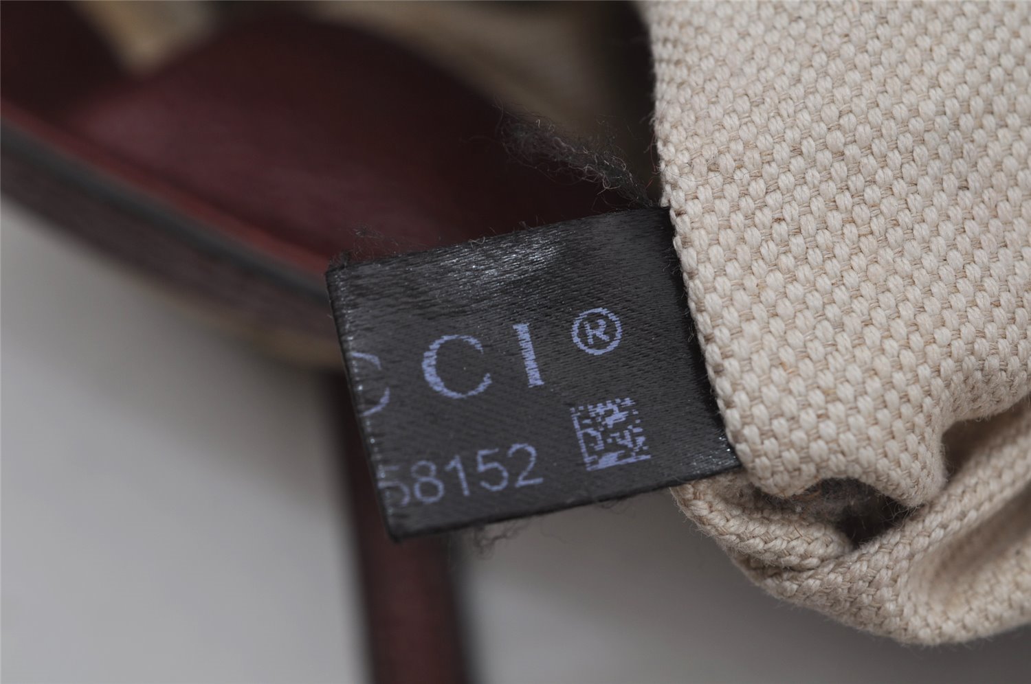 Authentic GUCCI Bree 2Way Tote Hand Bag GG Canvas Leather 353120 Brown 1575J