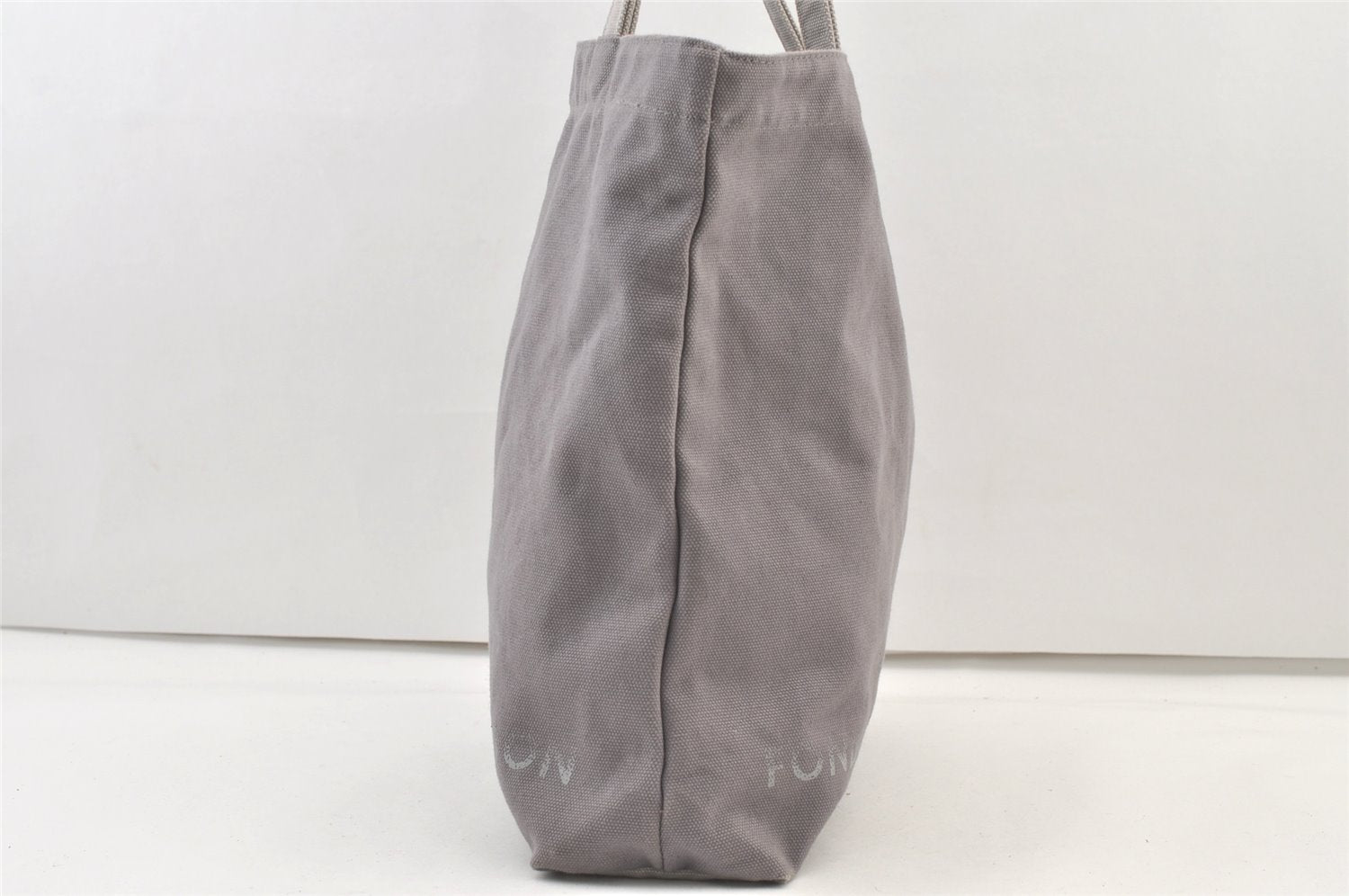 Authentic Louis Vuitton Fondation Exclusive Tote Bag Canvas Gray Purple 1575K