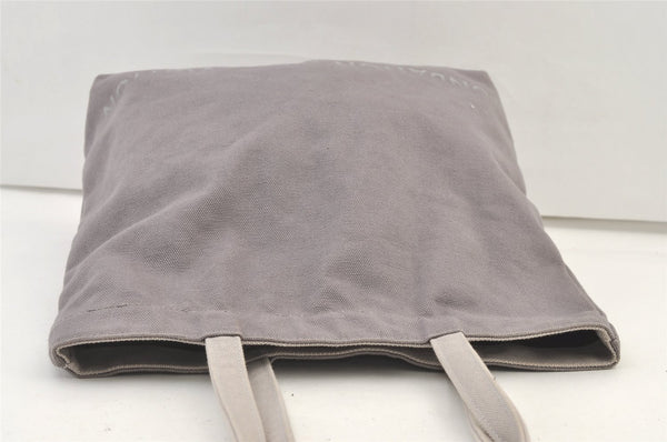 Authentic Louis Vuitton Fondation Exclusive Tote Bag Canvas Gray Purple 1575K