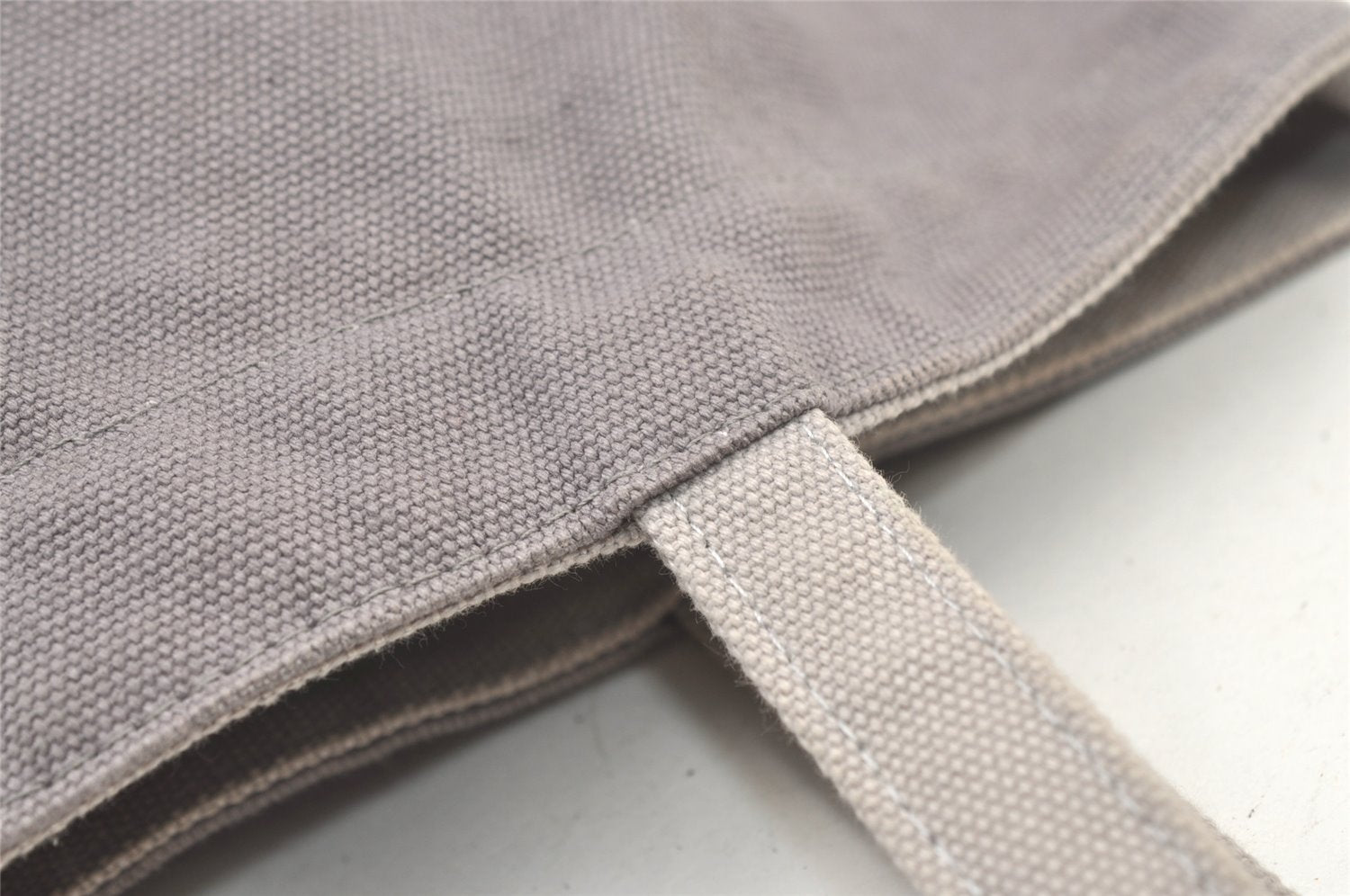 Authentic Louis Vuitton Fondation Exclusive Tote Bag Canvas Gray Purple 1575K