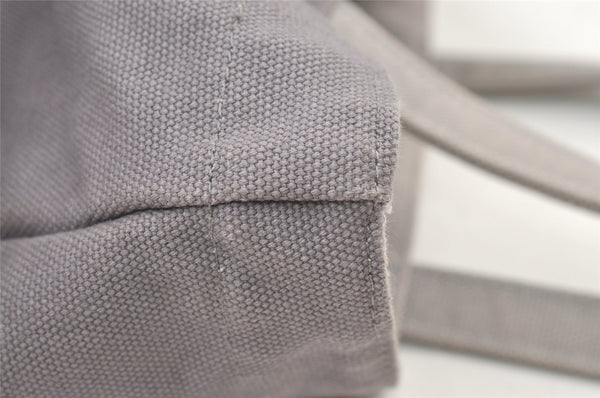 Authentic Louis Vuitton Fondation Exclusive Tote Bag Canvas Gray Purple 1575K