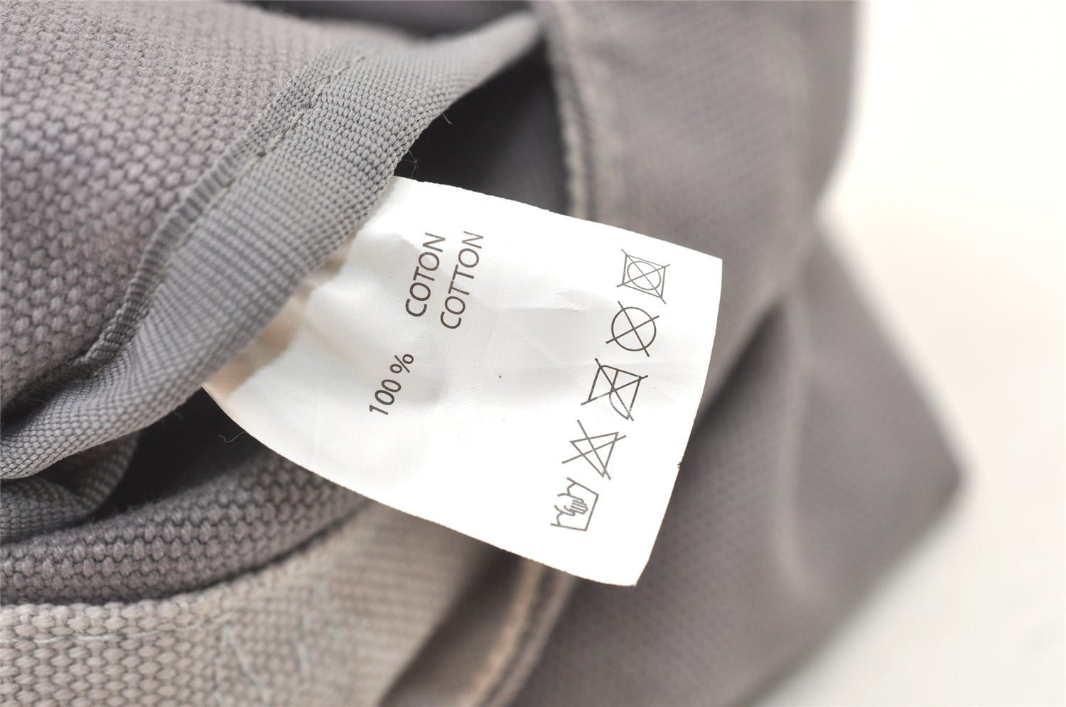 Authentic Louis Vuitton Fondation Exclusive Tote Bag Canvas Gray Purple 1575K