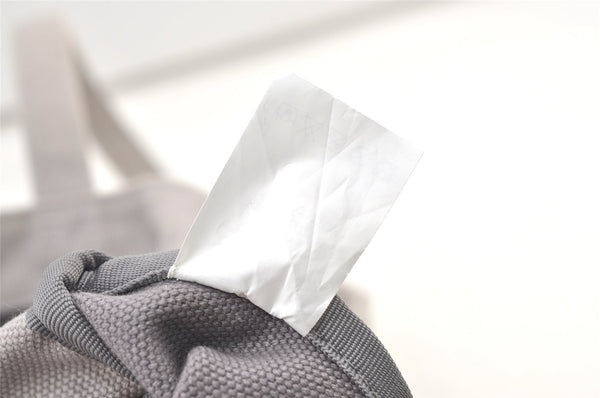 Authentic Louis Vuitton Fondation Exclusive Tote Bag Canvas Gray Purple 1575K