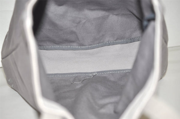 Authentic Louis Vuitton Fondation Exclusive Tote Bag Canvas Gray Purple 1575K