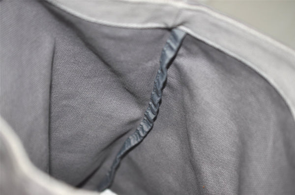 Authentic Louis Vuitton Fondation Exclusive Tote Bag Canvas Gray Purple 1575K