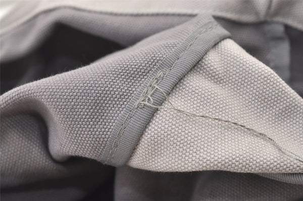 Authentic Louis Vuitton Fondation Exclusive Tote Bag Canvas Gray Purple 1575K