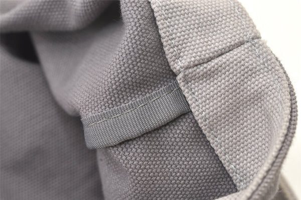 Authentic Louis Vuitton Fondation Exclusive Tote Bag Canvas Gray Purple 1575K