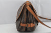 Authentic Louis Vuitton Monogram Saumur 30 Shoulder Cross Bag M42256 LV 1576K
