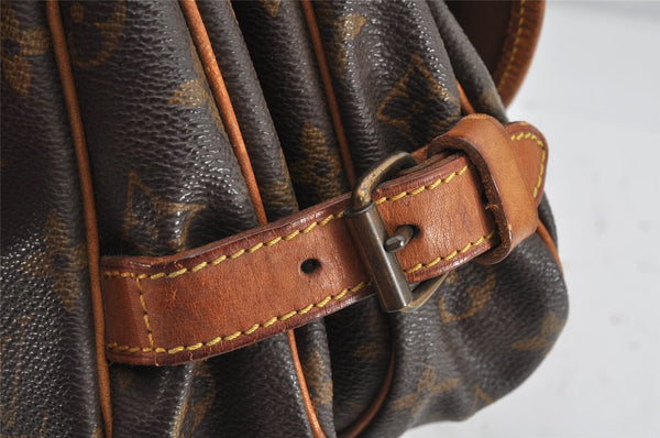 Authentic Louis Vuitton Monogram Saumur 30 Shoulder Cross Bag M42256 LV 1576K
