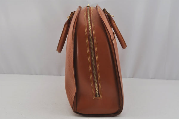 Authentic Louis Vuitton Epi Sorbonne Briefcase Business Bag M54518 Brown 1577J