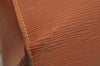 Authentic Louis Vuitton Epi Sorbonne Briefcase Business Bag M54518 Brown 1577J