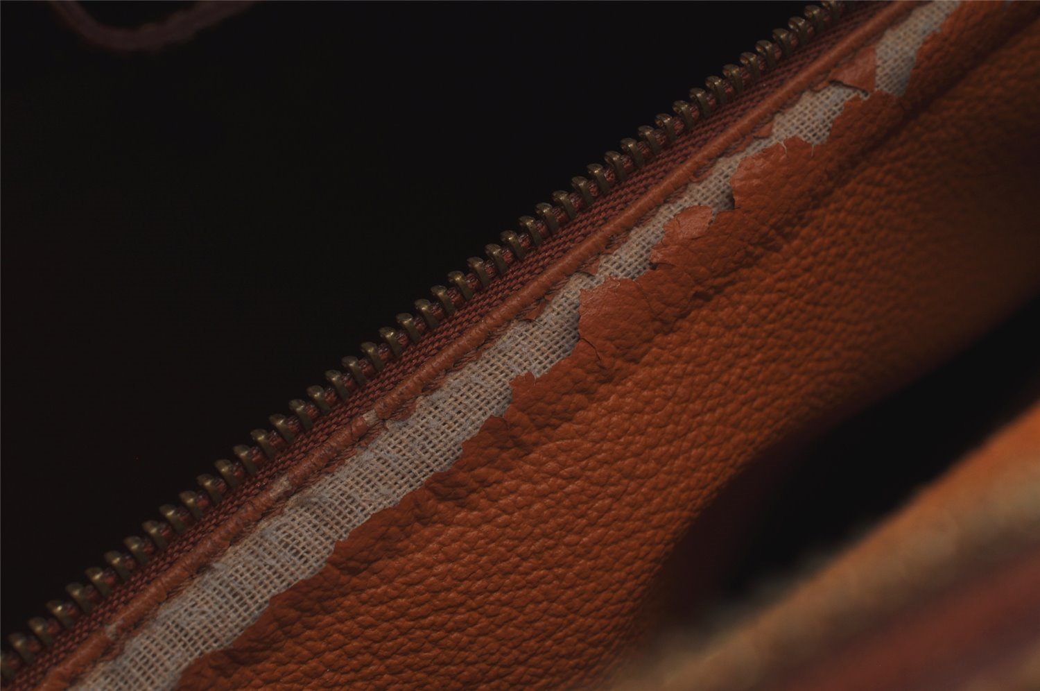 Authentic Louis Vuitton Epi Sorbonne Briefcase Business Bag M54518 Brown 1577J