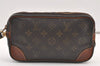 Authentic Louis Vuitton Monogram Marly Dragonne PM M51827 Clutch Hand Bag 1577K