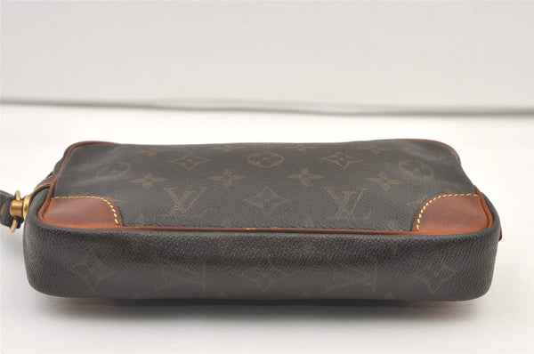Authentic Louis Vuitton Monogram Marly Dragonne PM M51827 Clutch Hand Bag 1577K