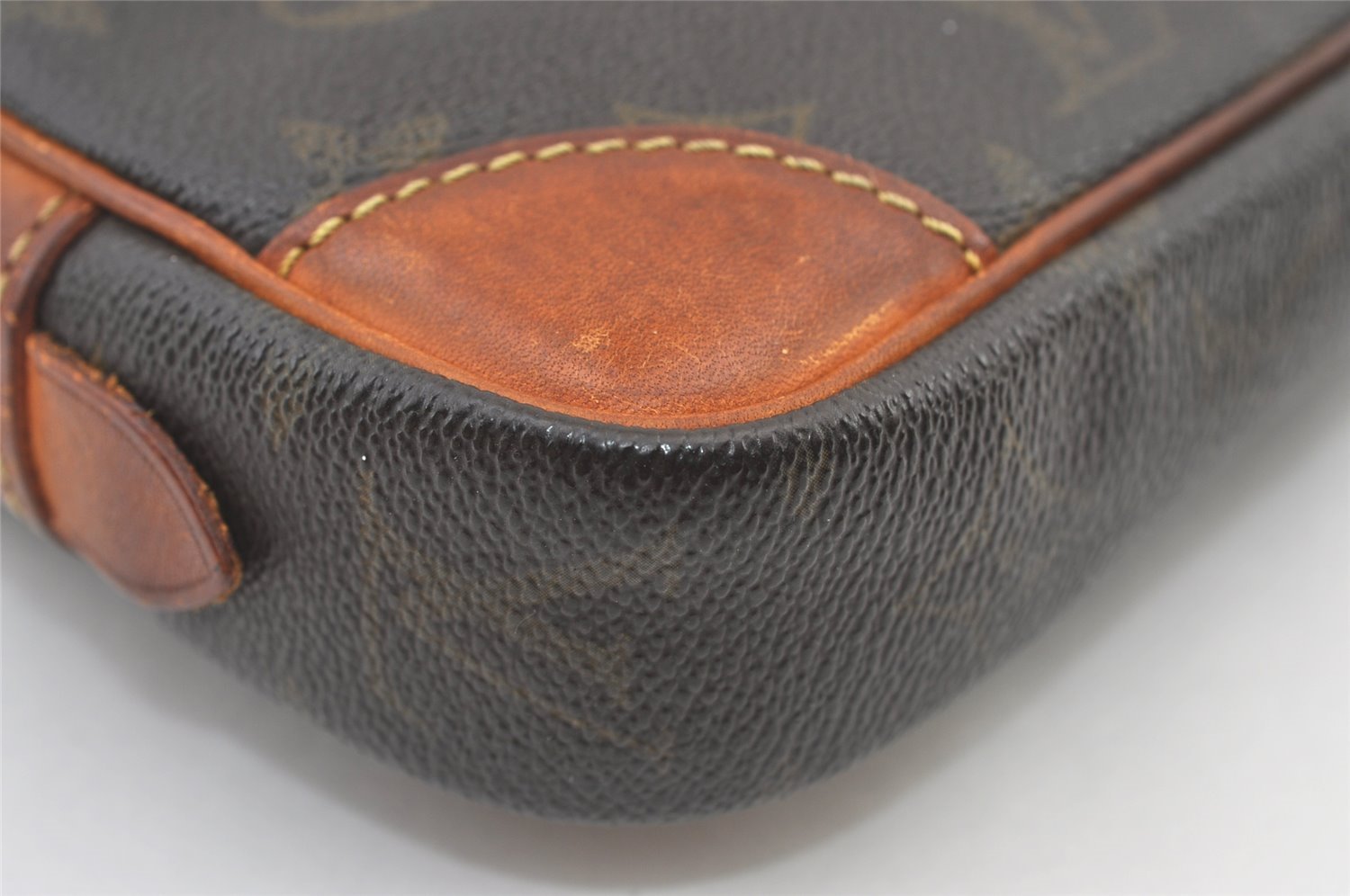 Authentic Louis Vuitton Monogram Marly Dragonne PM M51827 Clutch Hand Bag 1577K