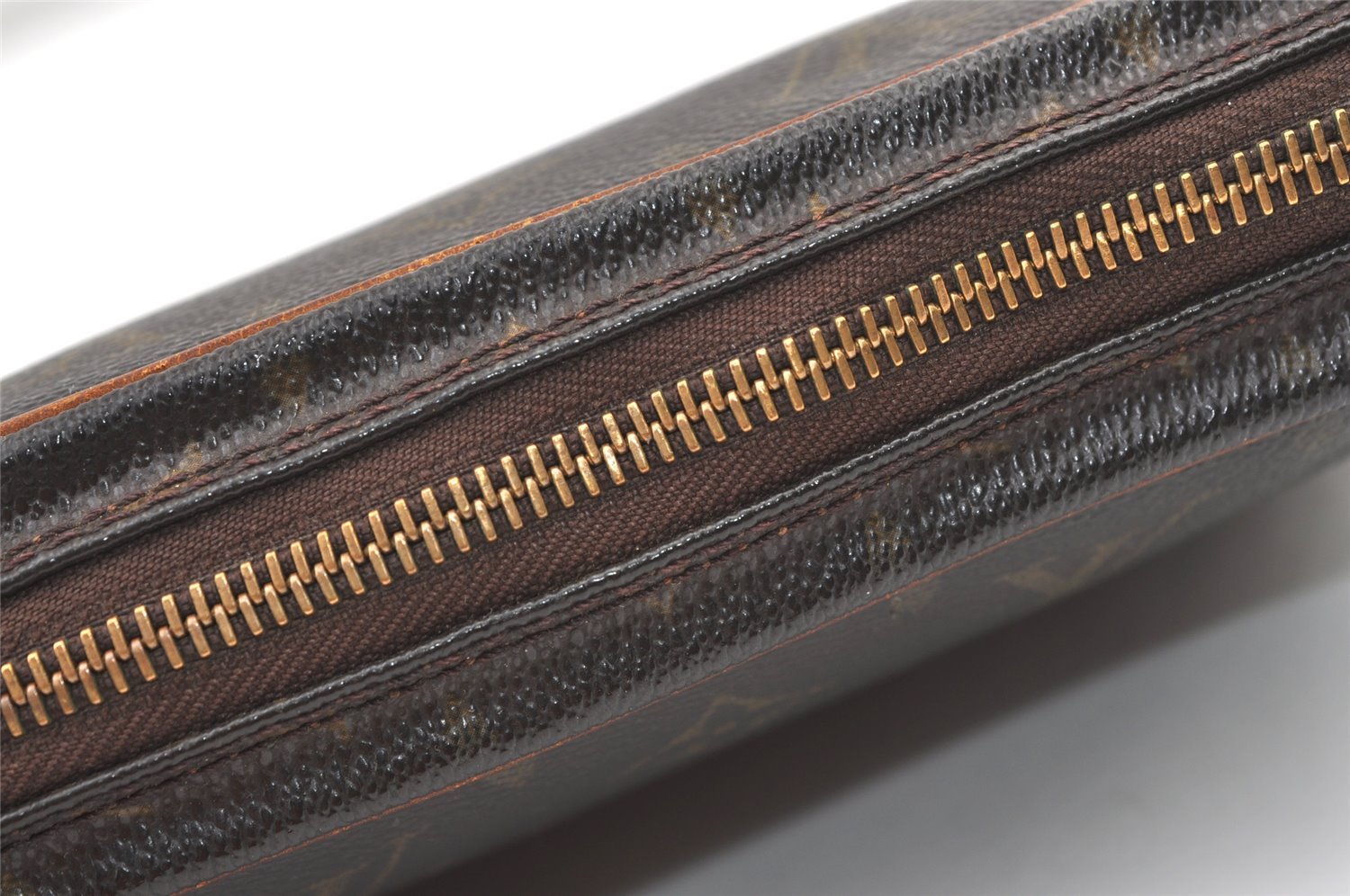 Authentic Louis Vuitton Monogram Marly Dragonne PM M51827 Clutch Hand Bag 1577K