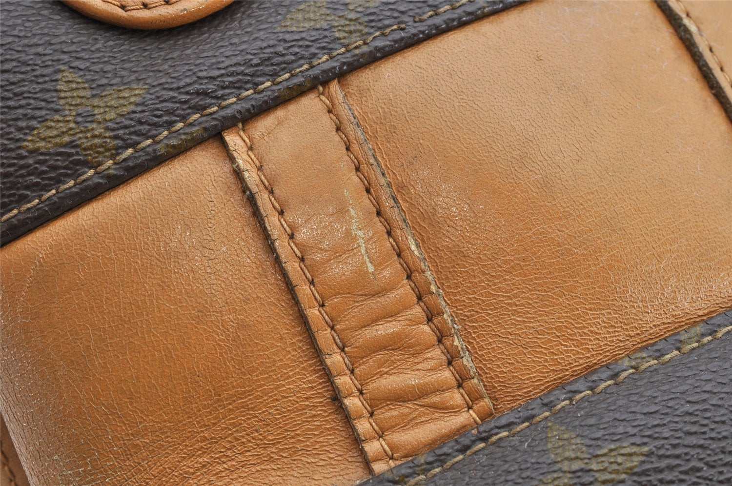 Authentic Louis Vuitton Monogram Bucket PM Shoulder Tote Bag USA Model LV 1579K