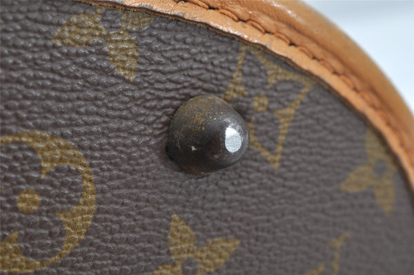 Authentic Louis Vuitton Monogram Bucket PM Shoulder Tote Bag USA Model LV 1579K