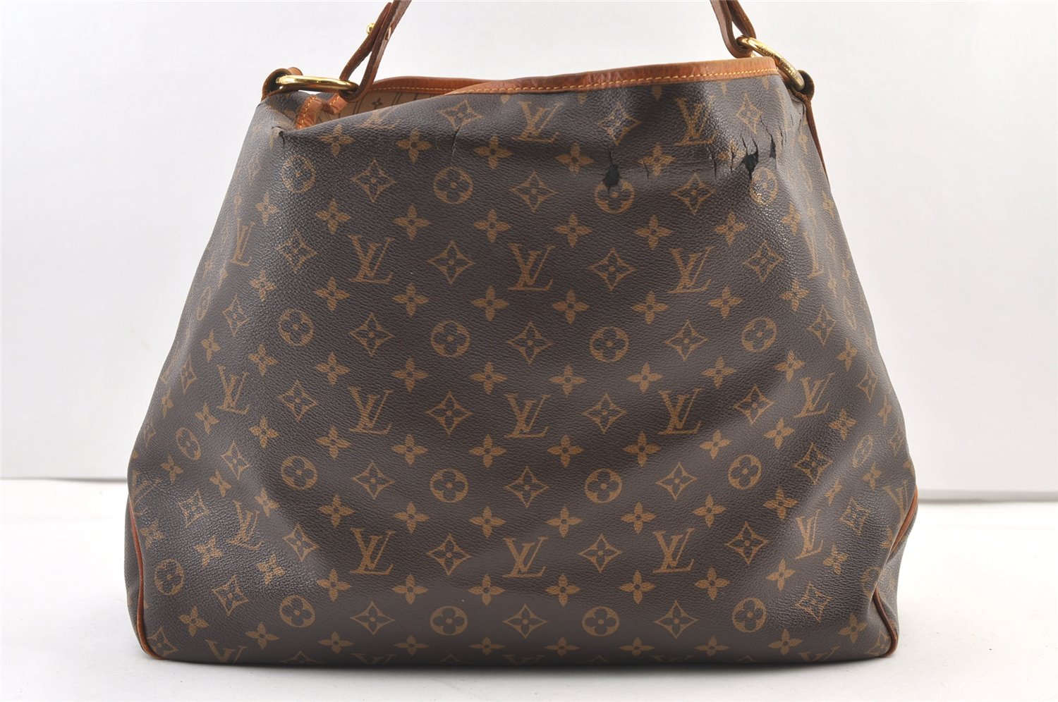 Authentic Louis Vuitton Monogram Delightful GM Shoulder Bag M40354 LV 1580K