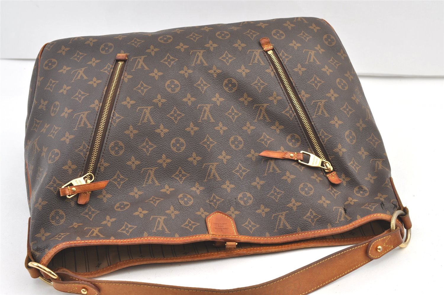 Authentic Louis Vuitton Monogram Delightful GM Shoulder Bag M40354 LV 1580K