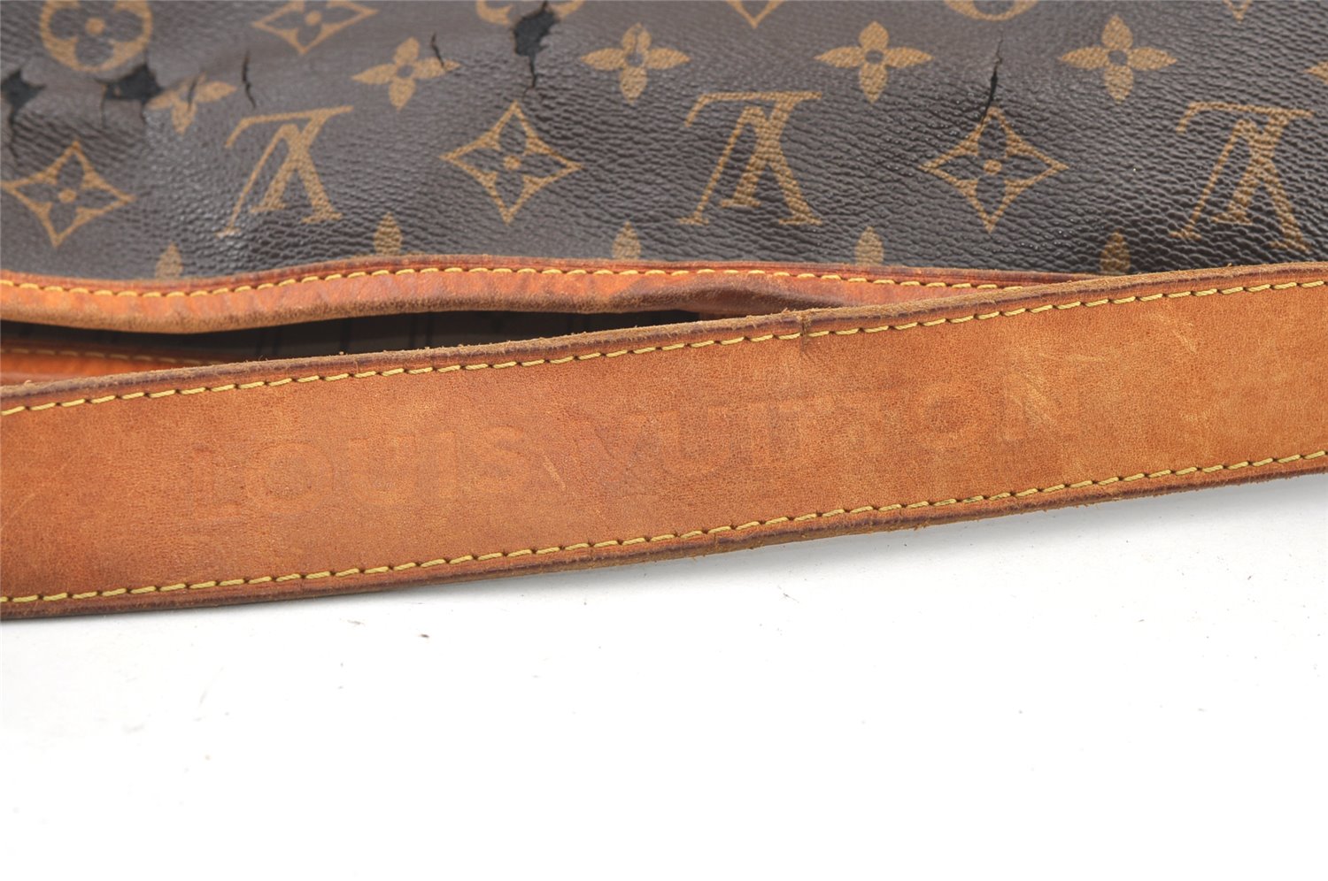 Authentic Louis Vuitton Monogram Delightful GM Shoulder Bag M40354 LV 1580K