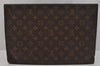 Authentic Louis Vuitton Monogram Poche Plate Documents Case M53522 LV 1581J