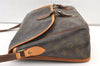 Authentic Louis Vuitton Monogram Gibeciere GM Shoulder Cross Bag M42246 LV 1581K