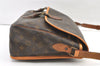Authentic Louis Vuitton Monogram Gibeciere GM Shoulder Cross Bag M42246 LV 1581K