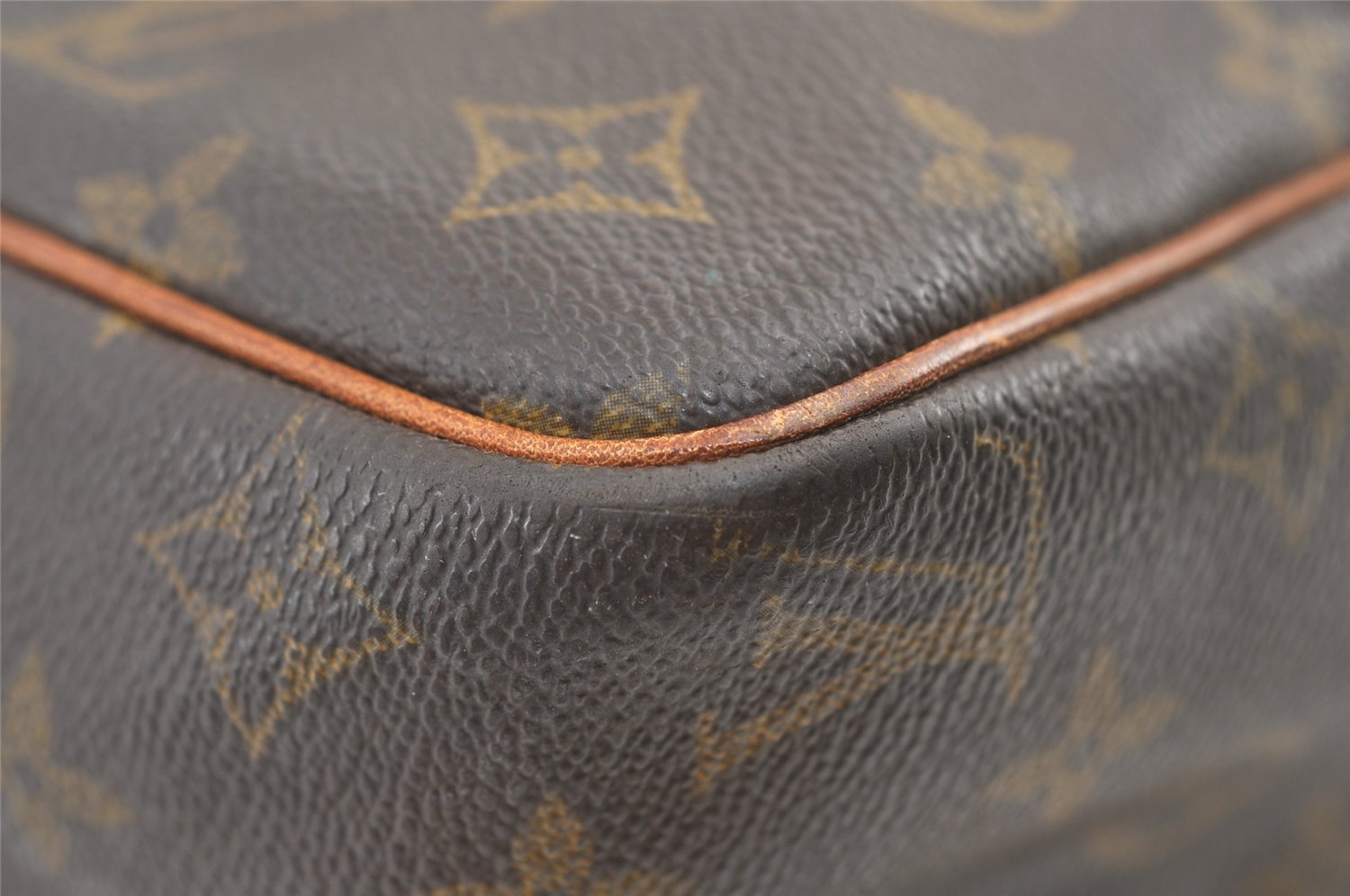 Authentic Louis Vuitton Monogram Gibeciere GM Shoulder Cross Bag M42246 LV 1581K