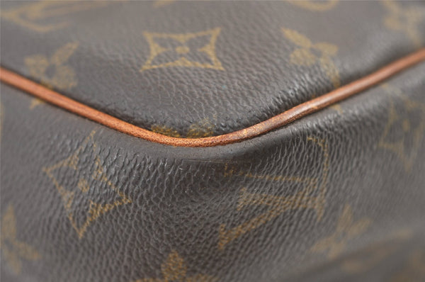 Authentic Louis Vuitton Monogram Gibeciere GM Shoulder Cross Bag M42246 LV 1581K