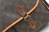 Authentic Louis Vuitton Monogram Gibeciere GM Shoulder Cross Bag M42246 LV 1581K