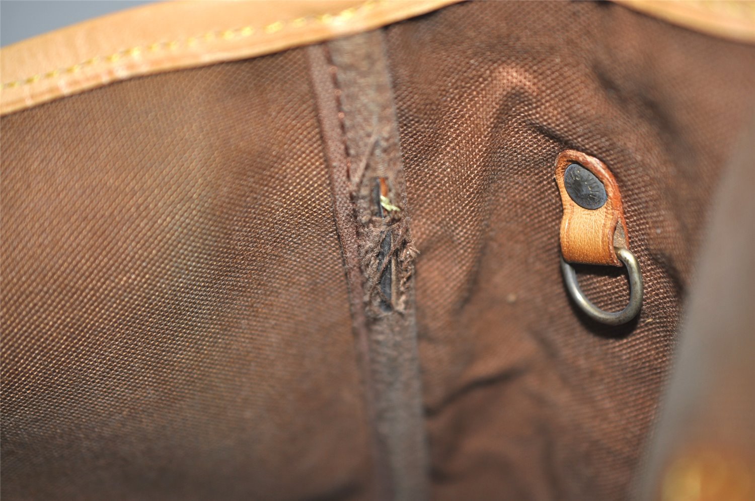 Authentic Louis Vuitton Monogram Gibeciere GM Shoulder Cross Bag M42246 LV 1581K