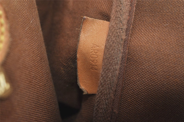 Authentic Louis Vuitton Monogram Gibeciere GM Shoulder Cross Bag M42246 LV 1581K