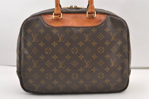 Authentic Louis Vuitton Monogram Deauville Hand Bag M47270 LV 1582K