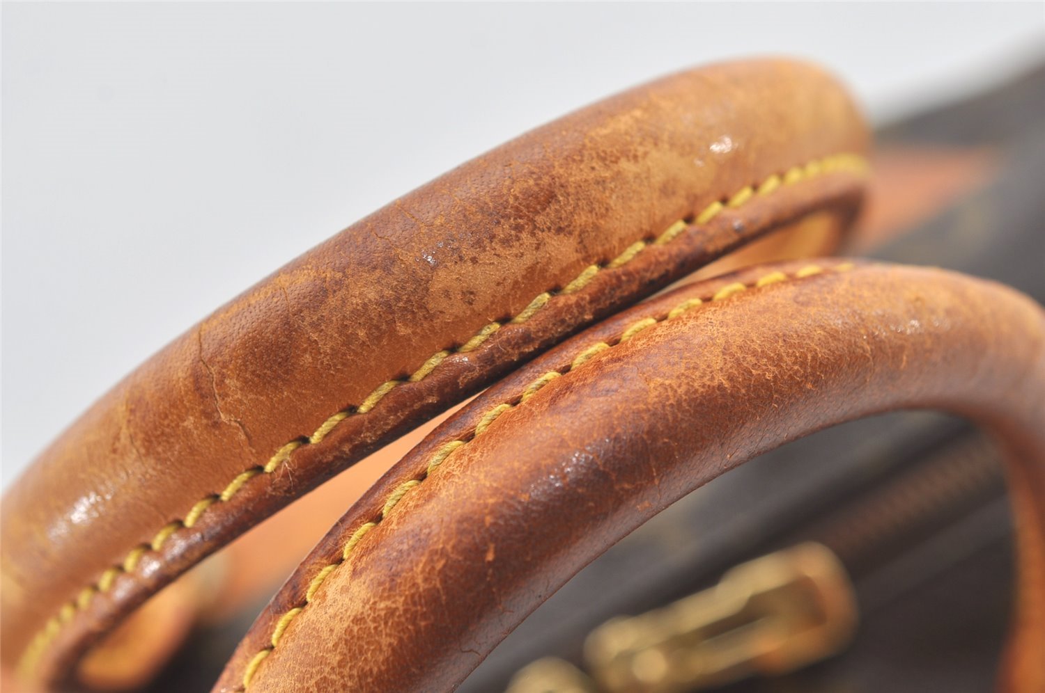 Authentic Louis Vuitton Monogram Deauville Hand Bag M47270 LV 1582K