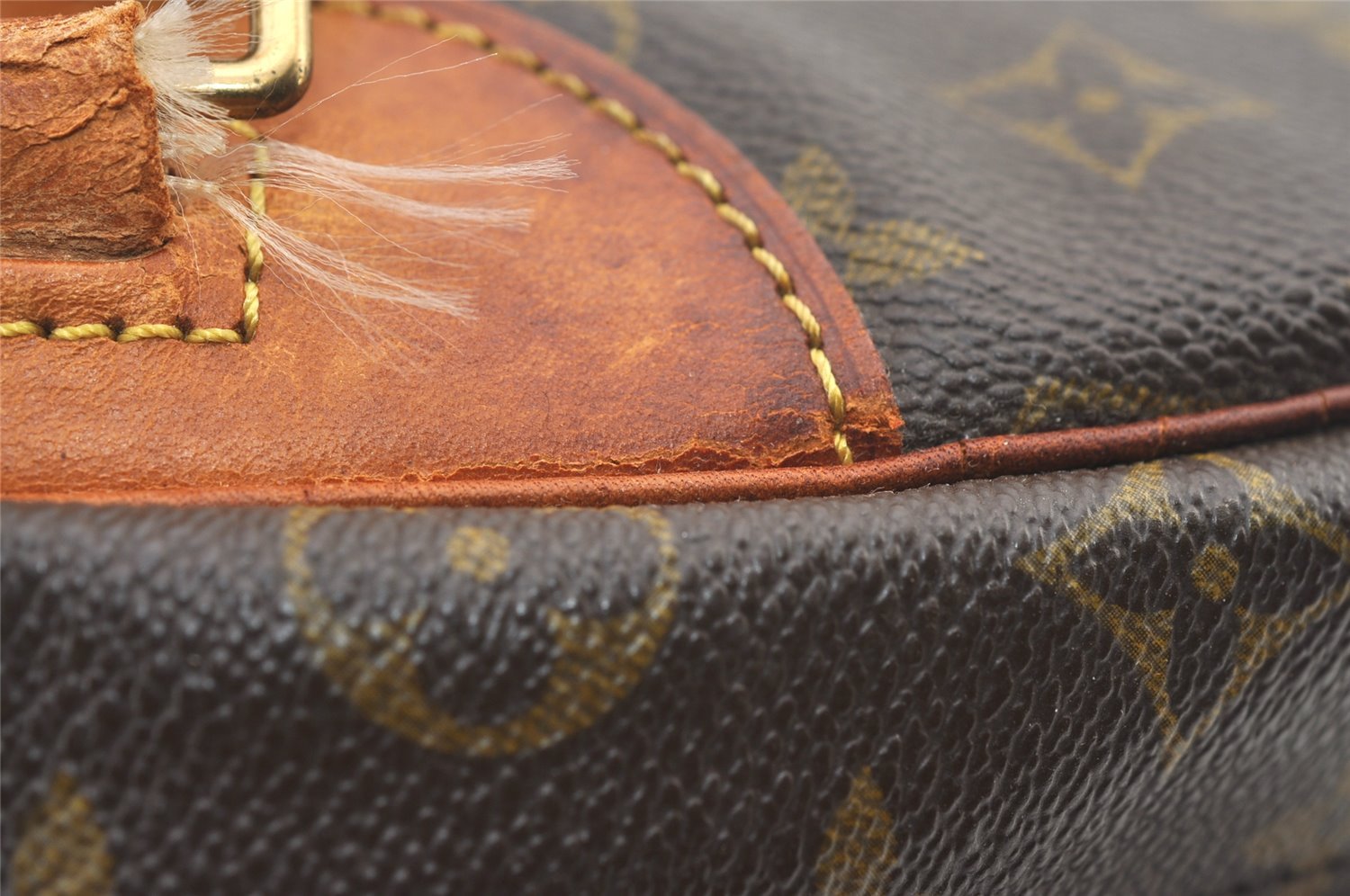 Authentic Louis Vuitton Monogram Deauville Hand Bag M47270 LV 1582K