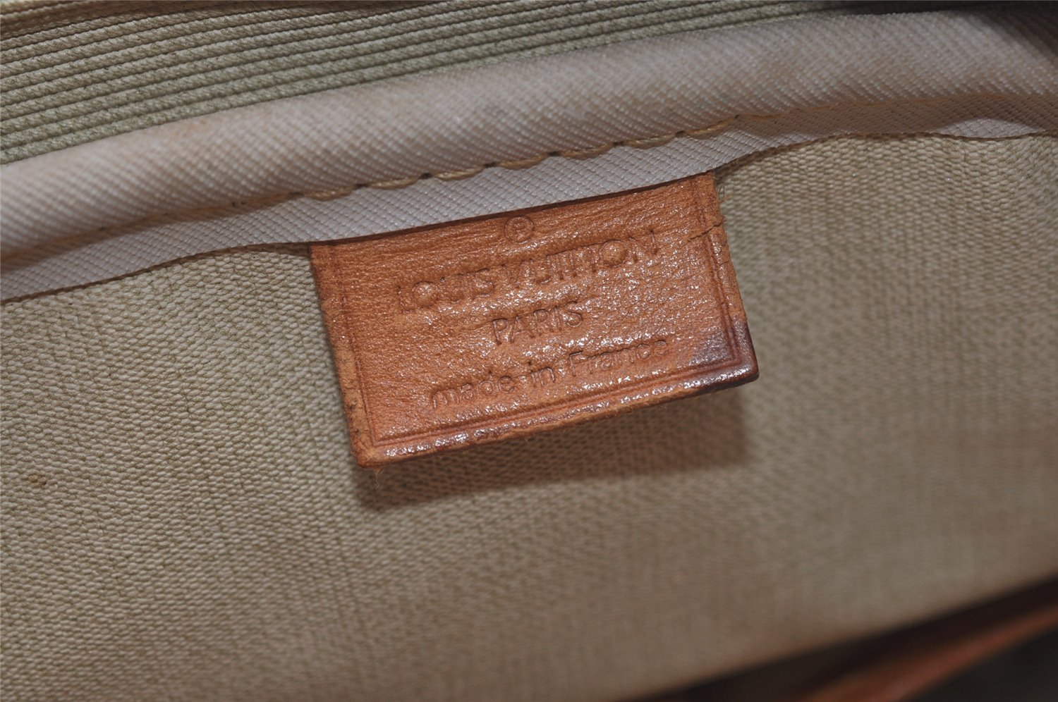 Authentic Louis Vuitton Monogram Deauville Hand Bag M47270 LV 1582K