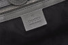 Authentic GUCCI Vintage Shoulder Tote Bag GG Neoprene Leather 241101 Gray 1583J
