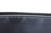 Authentic GUCCI Micro GG PVC Leather Shoulder Cross Body Bag Navy Blue 1583K