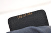 Authentic GUCCI Micro GG PVC Leather Shoulder Cross Body Bag Navy Blue 1583K