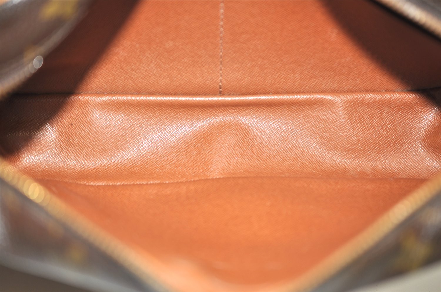 Authentic Louis Vuitton Monogram Compiegne 28 Clutch Hand Bag M51845 LV 1584I