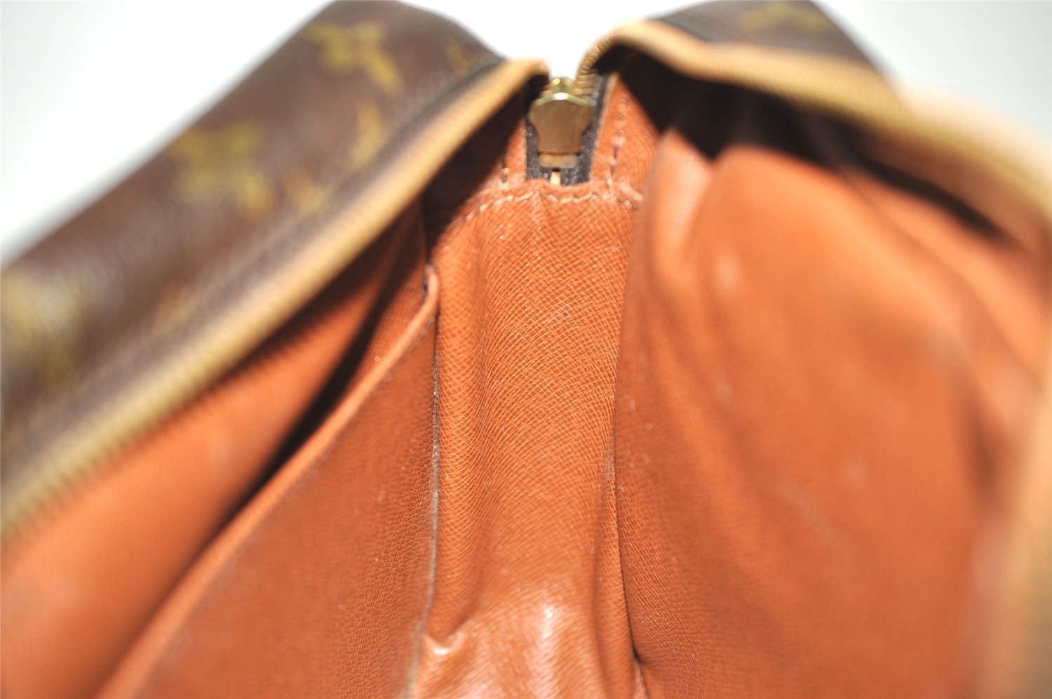 Authentic Louis Vuitton Monogram Compiegne 28 Clutch Hand Bag M51845 LV 1584I