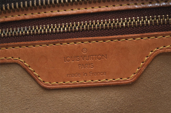 Authentic Louis Vuitton Monogram Luco Shoulder Tote Bag M51155 LV Junk 1585I