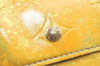 Authentic Louis Vuitton Vernis Kenmare Shoulder Cross Bag Pouch Yellow LV 1585J